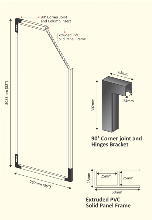 PVC Solid Door | NIPPON HARTAJAYA